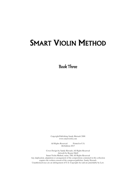 Smart Violin Method Book Three Page 2