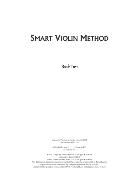 Smart Violin Method Book Two Page 2