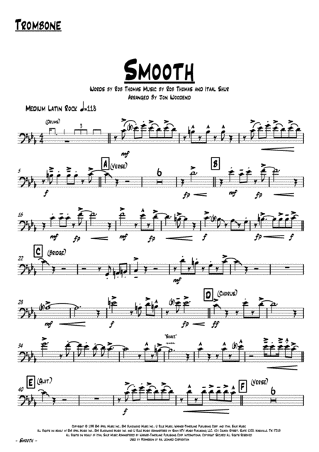 Smooth 7 Piece Horn Chart Page 2