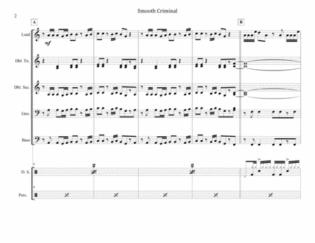 Smooth Criminal For Steel Band Page 2