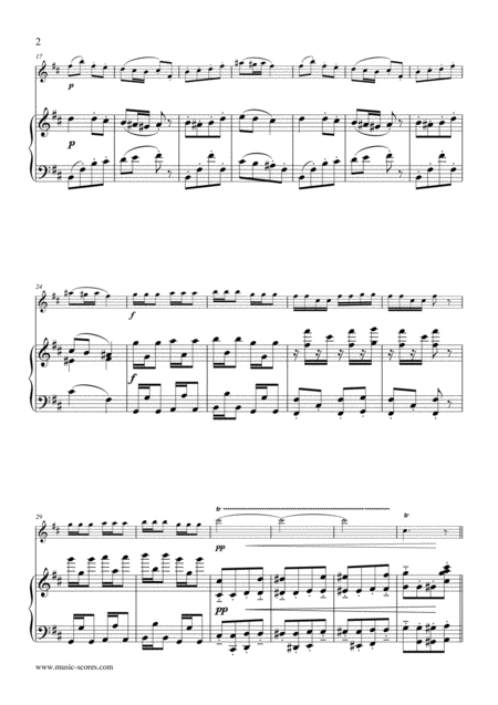 Soldiers Chorus From Carmen Flute And Piano Page 2