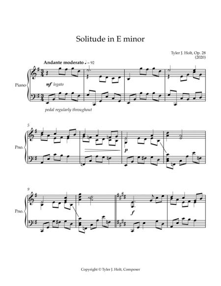 Solitude In E Minor Page 2