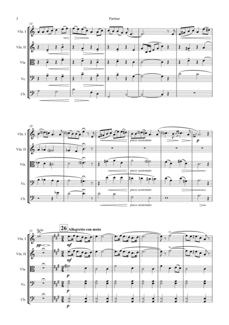 Solveigs Song From Peer Gynt Suite String Orchestra Page 2