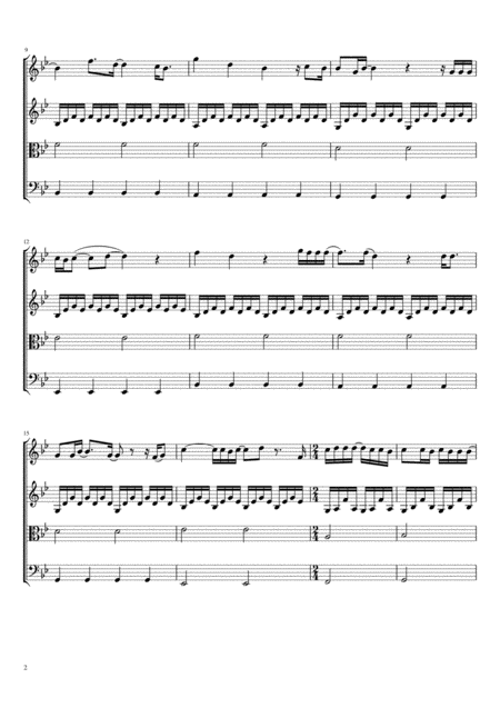 Someone Like You Adele String Quartet Page 2