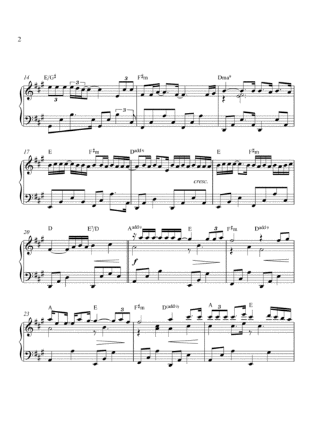 Someone Like You Piano Solo Page 2