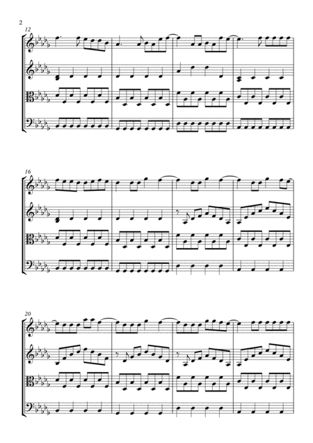 Someone You Loved String Quartet Page 2