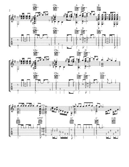 Something By The Beatles Arranged For Solo Guitar By Phil Berthoud Page 2