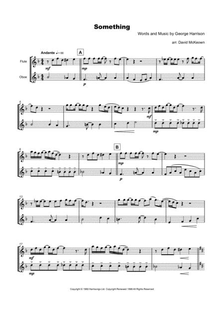 Something By The Beatles For Flute And Oboe Duet Page 2