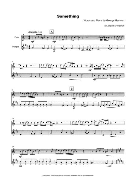 Something By The Beatles For Flute And Trumpet Duet Page 2