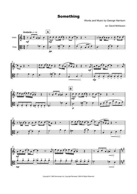 Something By The Beatles For Violin And Viola Duet Page 2