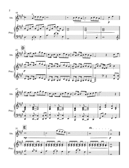 Something Wild Beginner Violin Piano Page 2