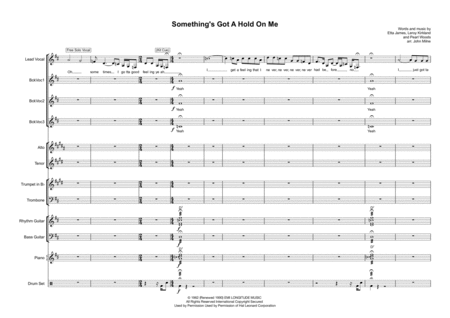 Somethings Got A Hold On Me For Soul Band Or Jazz Combo Page 2