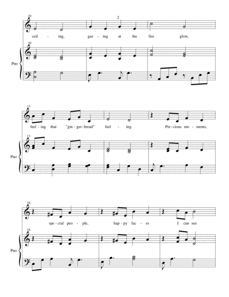 Somewhere In My Memory 2016 Easy Piano Contest Entry Page 2