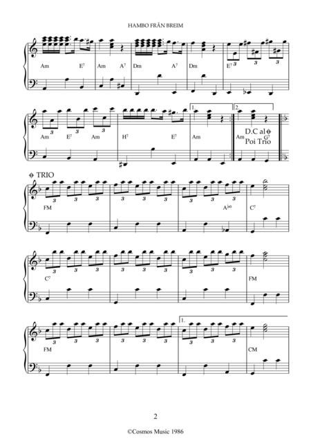 Somewhere In My Memory For Woodwind Quartet Page 2