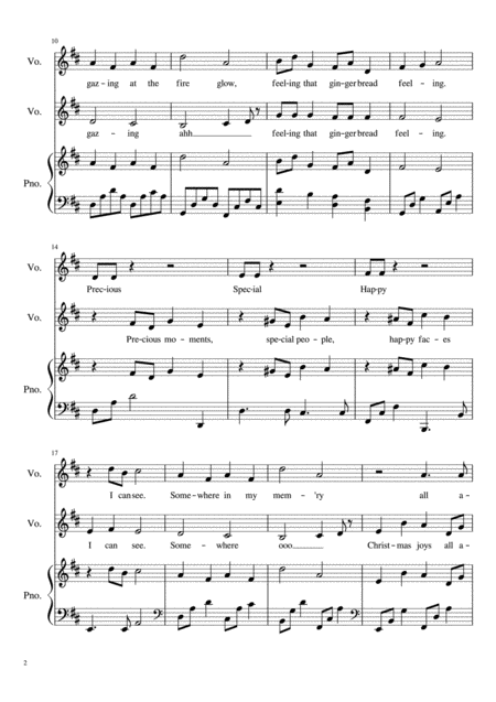 Somewhere In My Memory Vocal Duet Page 2