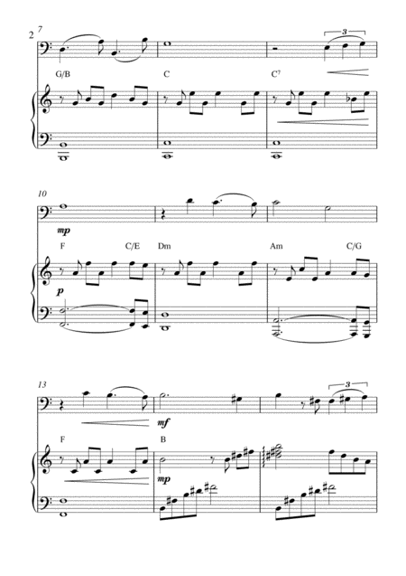 Somewhere In Time Bassoon Solo And Piano Accompaniment Page 2