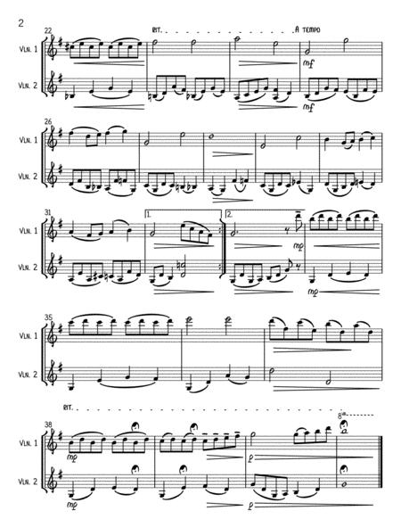 Somewhere Over The Rainbow From The Wizard Of Oz Violin Duet Page 2