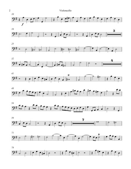 Sonata 1 Op 2 For String Quartet Page 2