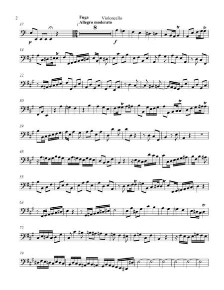 Sonata 2 Op 2 For String Quartet Page 2