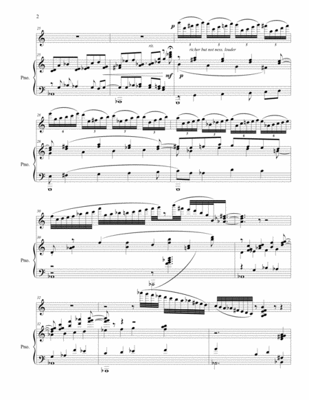Sonata 3 For Piano Christmas In Michigan Page 2