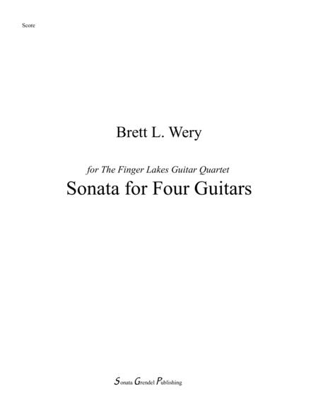 Sonata For Four Guitars Page 2