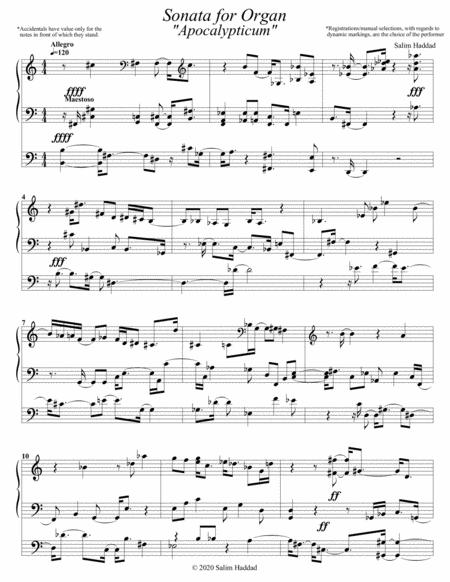Sonata For Organ Apocalypticum Op 12 Page 2