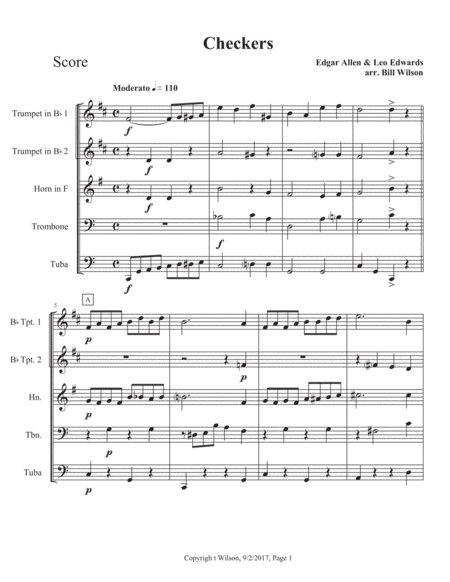 Sonata For Trombone Piano Page 2