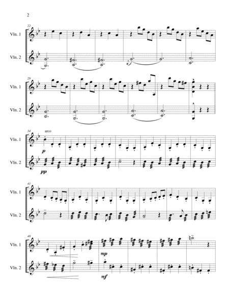 Sonata For Two Violins In F Minor Op 4 Mvmt 3 Page 2