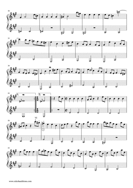 Sonata In A Domenico Scarlatti Page 2