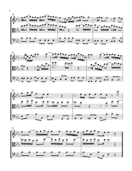 Sonata In C Minor Movement Iii Page 2