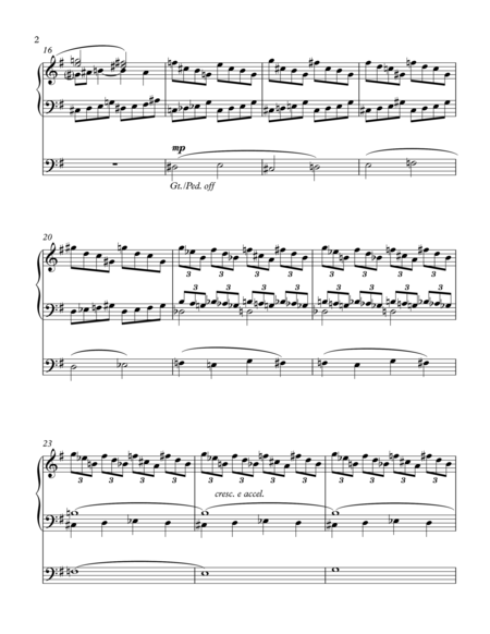 Sonata In G For Organ Finale Page 2