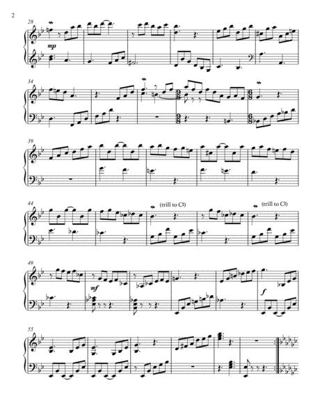 Sonata In The Style Of Scarlatti Solo Piano Page 2