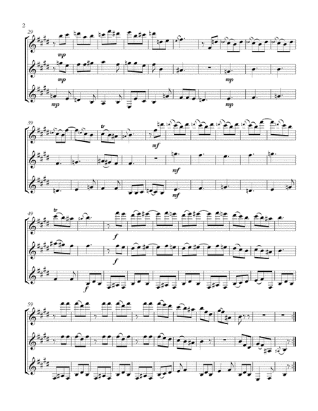 Sonata K 133 Guitar Trio Page 2