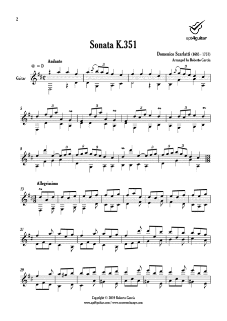 Sonata K 351 Page 2