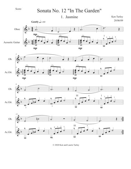 Sonata No 12 For Guitar And Oboe In The Garden Page 2