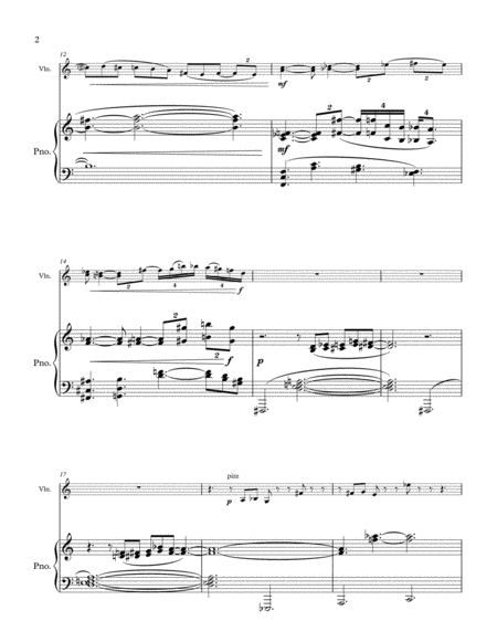 Sonata No 4 For Violin And Piano Page 2