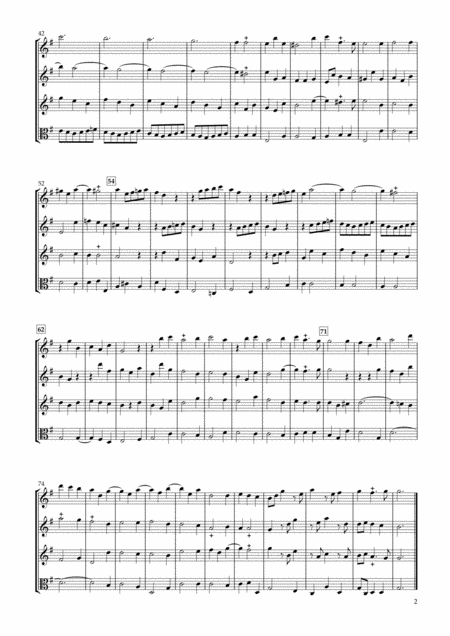 Sonata Op 34 2 For Three Violins Viola Page 2