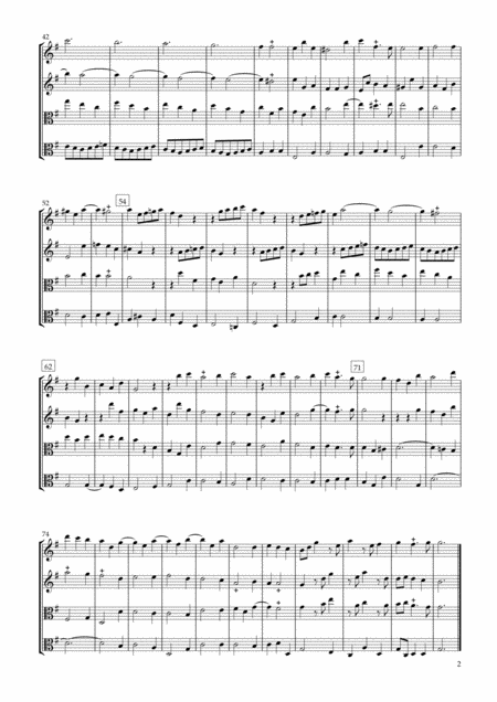 Sonata Op 34 2 For Two Violins Two Violas Page 2