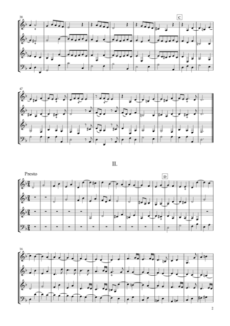 Sonata Op 34 5 For Calrinet Quartet Page 2