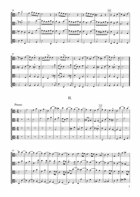Sonata Op 34 5 For Four Violas Page 2