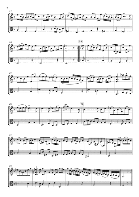 Sonatas For Violin And Continuo Book 1 No 11 For Violin Viola Page 2