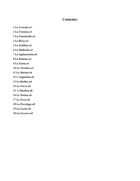 Sonatas No 1 20 A4 A6 A8 28 Sonate A Quattro Sei Et Otto Con Alcuni Concerti 1608 Arrangement For 4 6 8 Recorders Page 2