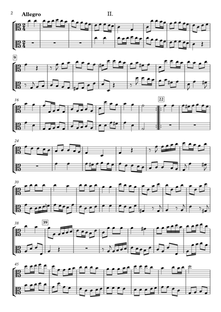 Sonate In C Major Op 24 For Two Violas Page 2