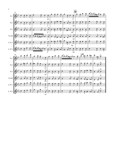 Sonatina By Beethoven For Flute Quartet Page 2