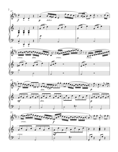 Sonatina Clementi Op 36 No 3 Treble Bb Instrument Solo Page 2