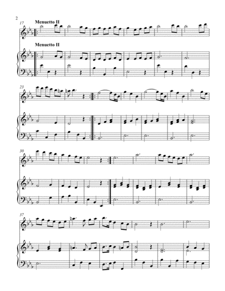 Sonatina In C Op 36 No 1 For Flute And Clarinet Duet Page 2