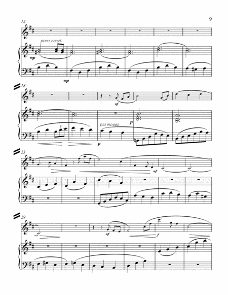 Sonatina Op 11 Soprano Saxophone And Piano Second Movement Page 2