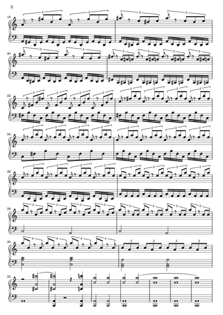 Song Of Idun Original Piano Solo Page 2