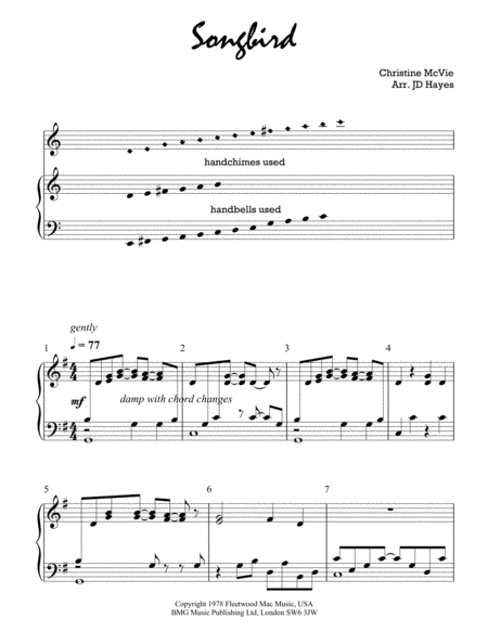 Songbird Handbells Page 2