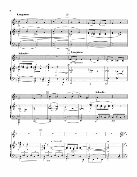 Songs Of A Wayfarer For Trumpet Piano Page 2